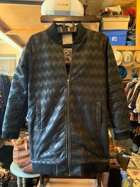 Numph Black Quilted Puffer Jacket - Women's Lightweight Coat